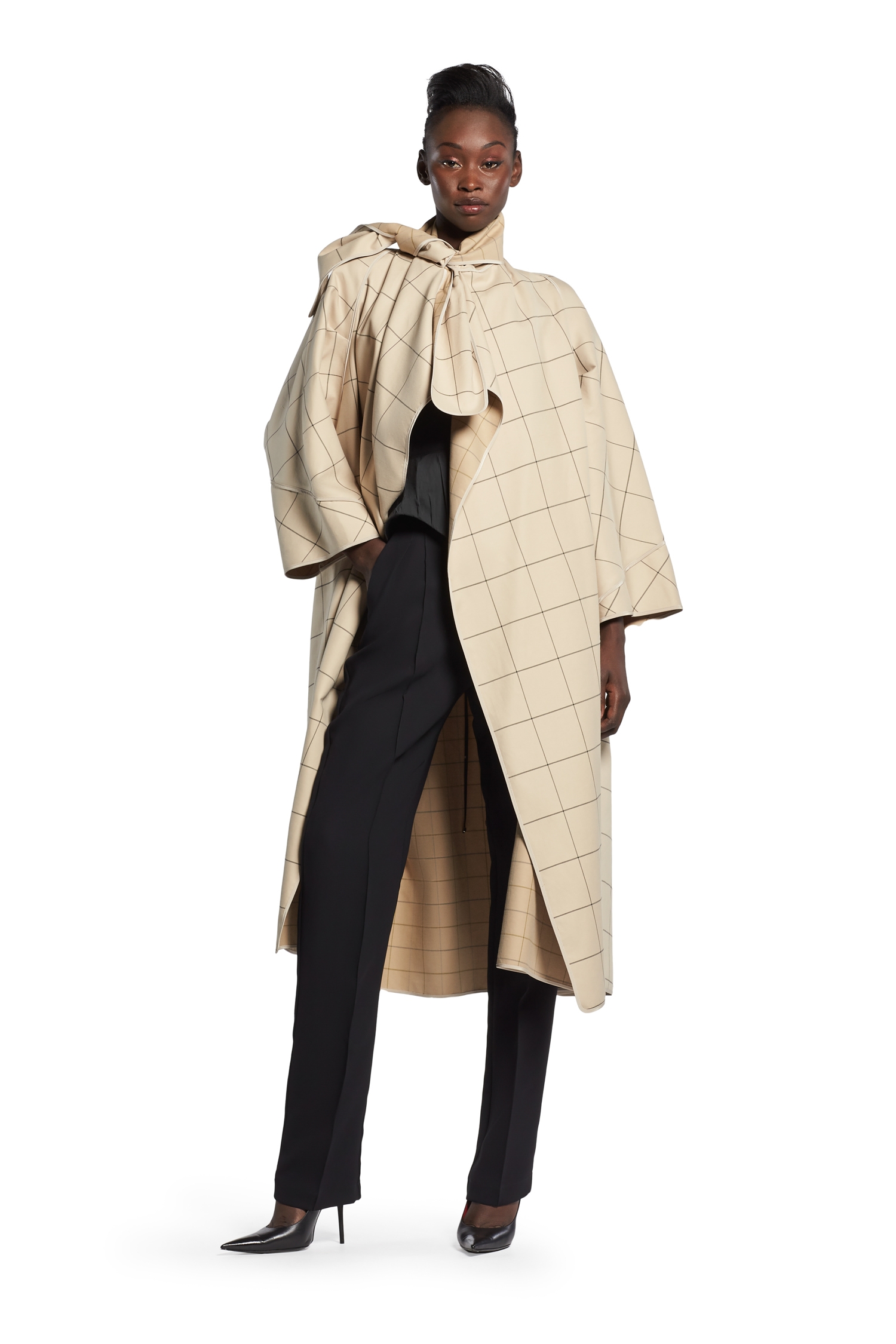 Shop the Protector Coat in Checkpoint online Jackets Maticevski
